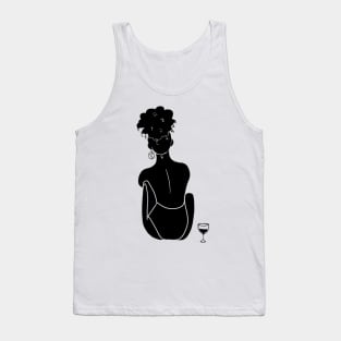 Wine Down Tank Top